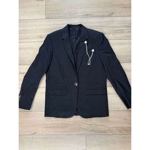 The Kooples Jackets & Blazers - The Kooples Paris Women's Black Suit Jacket Blazer 36  Small MSRP $535